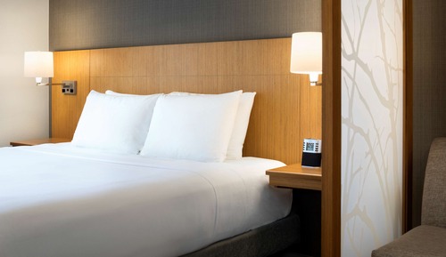 Habitación, 1 cama de matrimonio grande, accesible para personas con discapacidad, bañera
