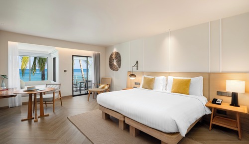 Habitación Club, 1 cama de matrimonio grande, vistas al mar