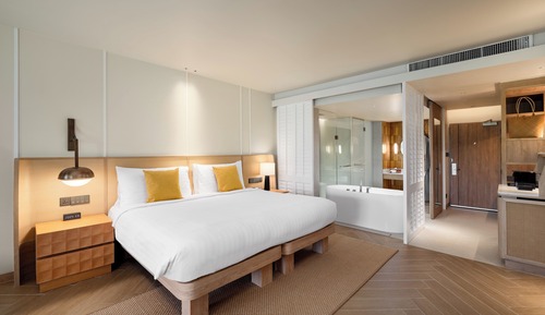 Habitación Club, 1 cama de matrimonio grande, frente al mar