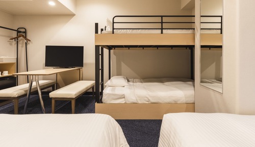 Habitación familiar, no fumadores (bunk beds)