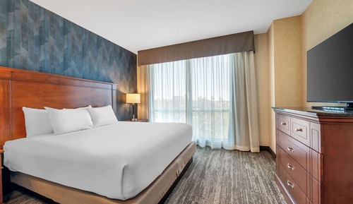 Suite, 1 cama de matrimonio grande con sofá cama, frigorífico y microondas (2 Rooms, Tub)