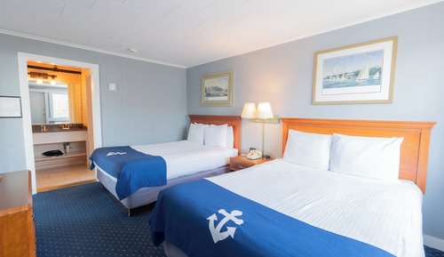 Suite Premium, 2 camas de matrimonio, vistas al puerto