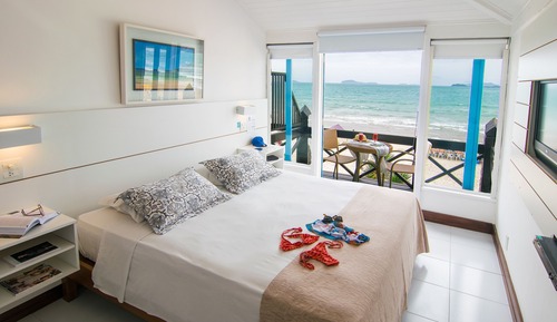 Habitación Deluxe, balcón, vistas al mar