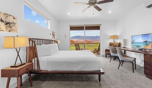 Habitación junior, 1 cama de matrimonio grande, vistas al campo de golf