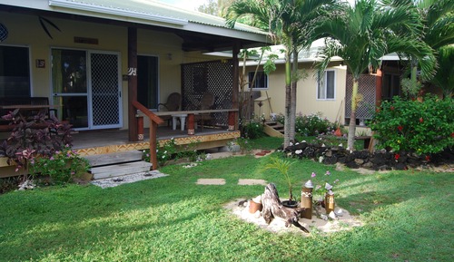 Bungalow, en la zona del jardín