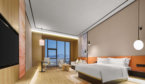 Habitación Premium, 1 cama de matrimonio grande (Snack Bar)