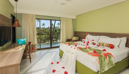 Apartamento Deluxe, bañera de hidromasaje, vistas al jardín