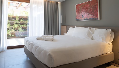 Suite junior, terraza