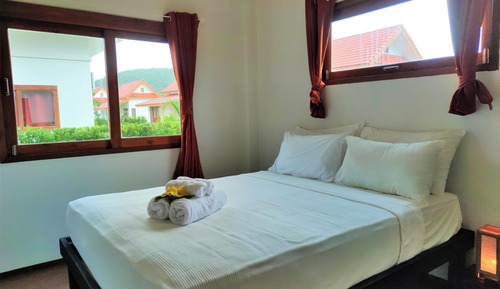 Villa, 2 habitaciones, fumadores, vistas al parque
