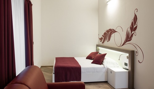 Habitación panorámica doble, 1 habitación, balcón