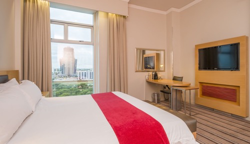 Habitación, 1 cama de matrimonio, no fumadores, vistas a la ciudad