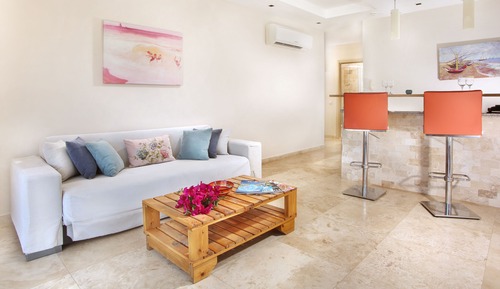 Suite, balcón, vistas parciales al mar (Master)