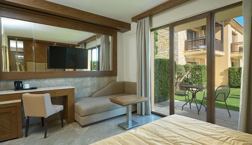Habitación doble, vistas al jardín