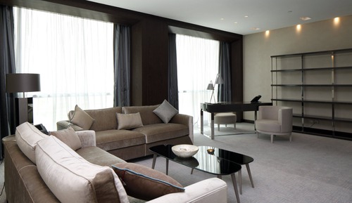 Suite, 1 cama de matrimonio grande, cocina (Penthouse, Dining Area)