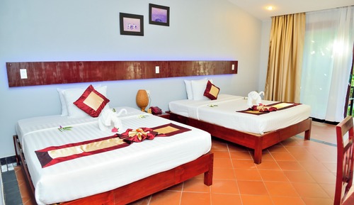 Bungalow Deluxe, no fumadores, vistas al jardín