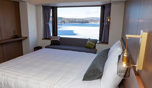 Habitación estándar doble, no fumadores, vistas al lago