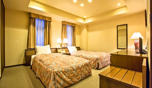 2 camas individuales (Japanese Western Style Suite)