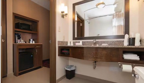 Habitación, 2 camas de matrimonio, accesible para personas con discapacidad
