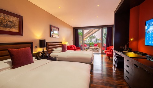 Habitación Grand con 2 camas individuales, terraza