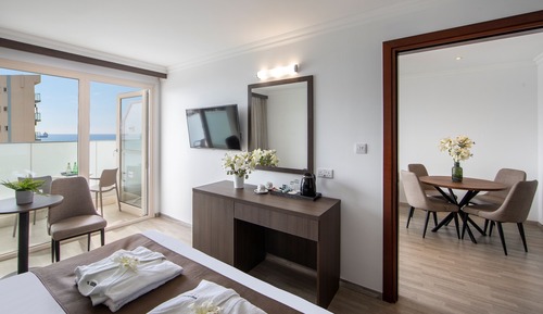 Suite, vistas al mar