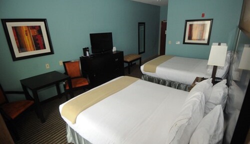 Suite, 2 camas de matrimonio, accesible para personas con discapacidad (Mobility, Transfer Shower)