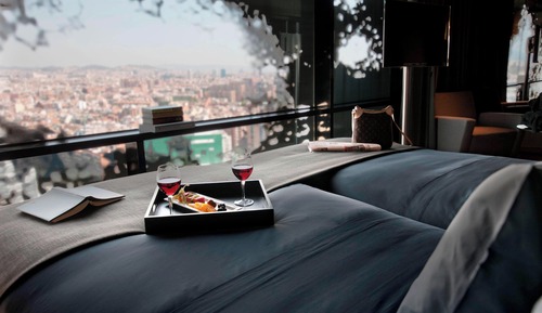 Suite junior, 2 camas individuales, no fumadores, vistas a la ciudad (City View)