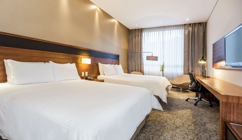 Habitación ejecutiva, 2 camas de matrimonio, acceso al Business Lounge