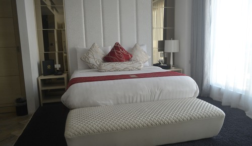 Ático, 1 cama de matrimonio grande