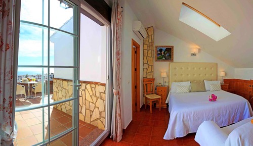 Habitación doble superior, vistas al mar