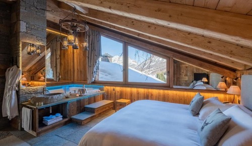 Suite estudio panorámica, terraza (sauna)