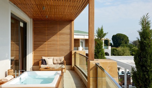 Suite Deluxe, bañera de hidromasaje, vistas al mar