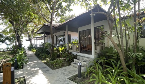 Habitación Deluxe doble, 1 habitación, vistas parciales al mar