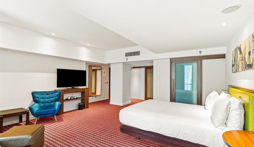 Habitación, 1 cama de matrimonio, no fumadores, en esquina