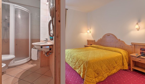 Habitación estándar con 1 cama doble o 2 individuales