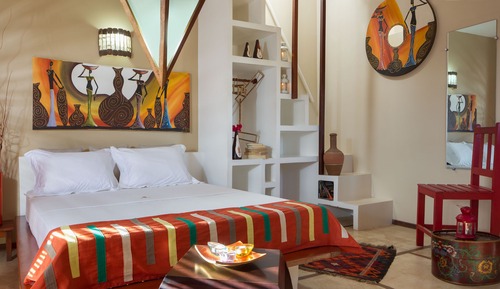 Habitación exclusiva, bañera de hidromasaje, vistas al mar