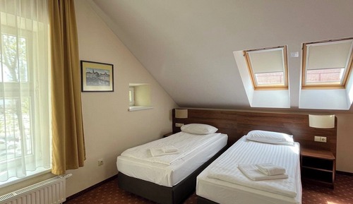 Attic Double Room with Double or 2 Separate Beds