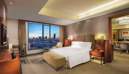 Suite ejecutiva, 1 cama de matrimonio grande, acceso al Business Lounge