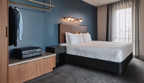 Apartamento, 1 cama de matrimonio grande con sofá cama