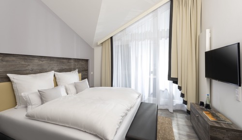 Apartamento superior, 1 cama de matrimonio grande, no fumadores, patio