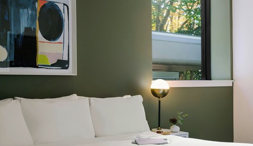 Suite, 1 cama de matrimonio grande con sofá cama