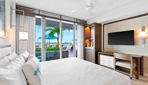 Habitación Deluxe, 1 cama de matrimonio grande, junto a la piscina