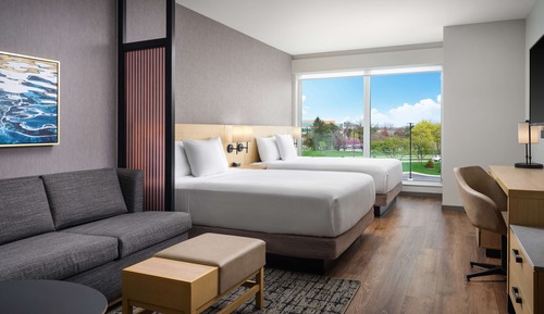 Habitación (2 Queen Beds with Sofabed, High Floor)