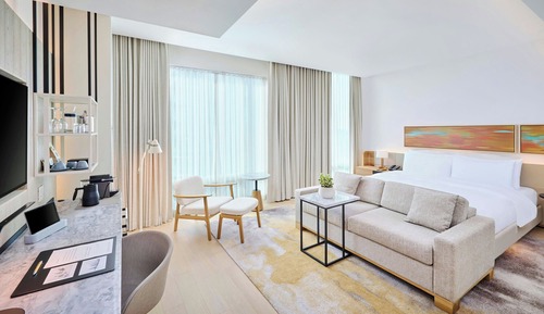 Suite estudio, 1 cama de matrimonio grande, no fumadores