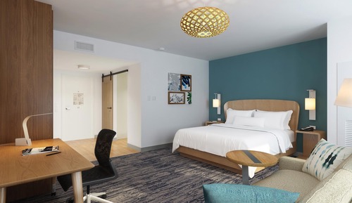 Habitación, 1 cama de matrimonio grande con sofá cama, no fumadores