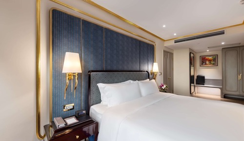 Habitación Premier, 1 cama de matrimonio grande, vistas al lago