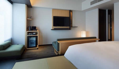 Habitación panorámica doble (Corner Deluxe King room)