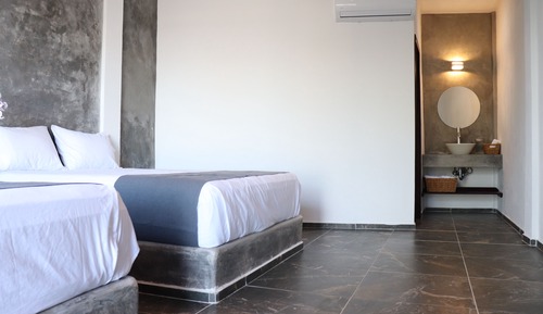 Habitación cuádruple, 2 camas dobles