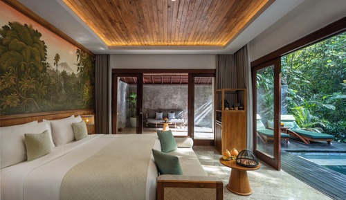 Villa romántica, 1 habitación, piscina privada, vistas al jardín