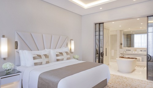 Metropolitan Suite with Sea View KYMA beach access Signature St. Regis Butler Service