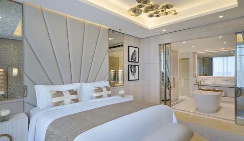 Grand Deluxe Suite with Sea View KYMA beach access Signature St. Regis Butler Service